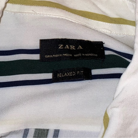 Zara Long Sleeve Button Down XL - Picture 2 of 2